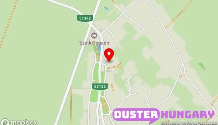 térkép Szalkigumis Gumiabroncs-szerviz, Autómosó ban Szalkszentmárton