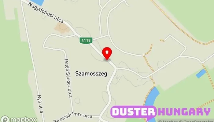 térkép Szamosszeg  ban Szamosszeg