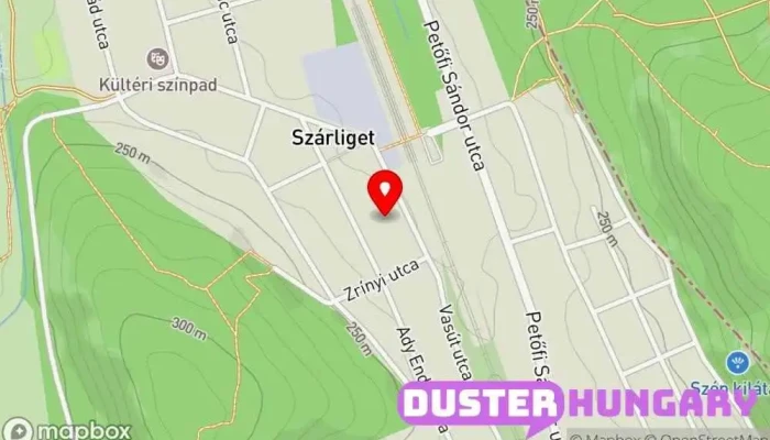 térkép Szárliget  ban Szárliget