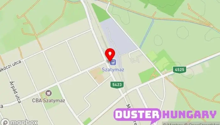 térkép Szatymaz vasútállomás Vasúti szolgáltatások ban Szatymaz