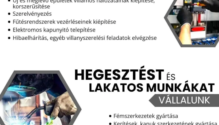 Szekeres Elektro Bau Kft. (Villanyszerelés/ Hegesztés) - Hungary