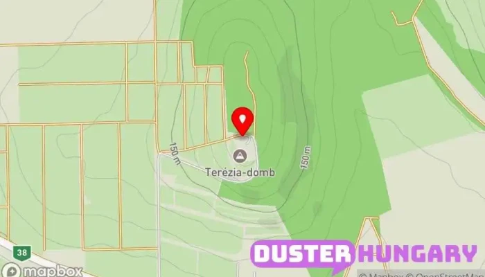 térkép Szent Teréz-Kápolna Kegyhely, Turistalátványosság ban Tarcal