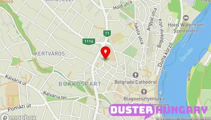 térkép Szentendrei Baptista Gyülekezet Templom ban Szentendre