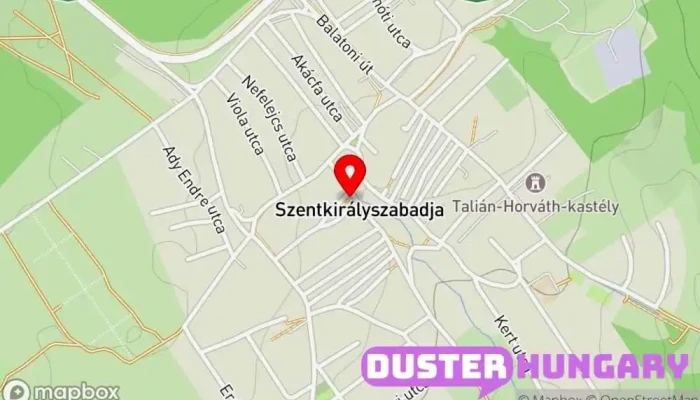 térkép Szentkirályszabadja  ban Szentkirályszabadja