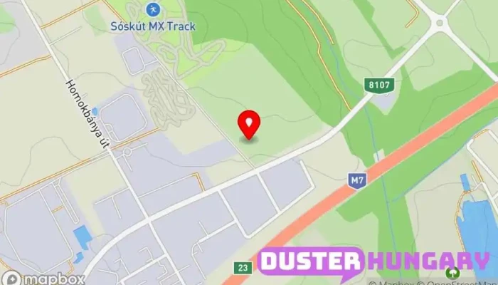térkép Szigépszerk Kft. Építőipari vállalat ban Sóskút