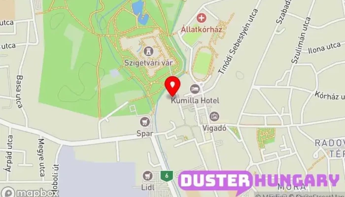 térkép Szigetvár  ban Szigetvár