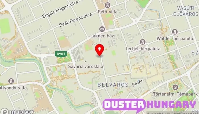 térkép Szombathelyi Törvényszék Bíróság ban Szombathely