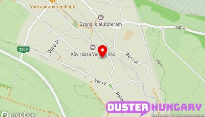 térkép Szondy Lakatos és Szerelő Ipari Szöv.  ban Drégelypalánk