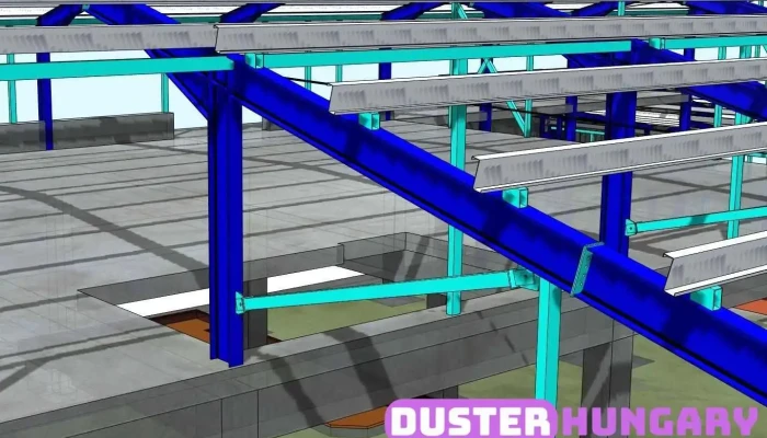 Szücs Attila tartószerkezeti 3d Bim modellező, zsaluzási- és vasalási tervek szerkesztése Allplan szoftverrel. - Hungary