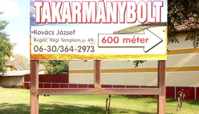 Takarmánybolt Bugac - Régi Templom U. 49