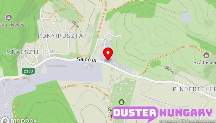 térkép Tarján Acél Kft. - Vadháló, -Szőlő támrendszer gyártás Gyártó ban Salgótarján