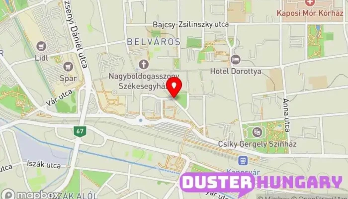térkép Taszár  ban Kaposvár