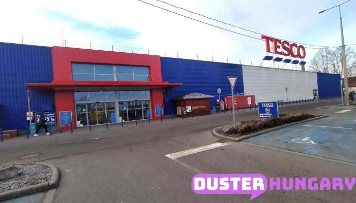 Tesco -  Parkolas - Mátészalka
