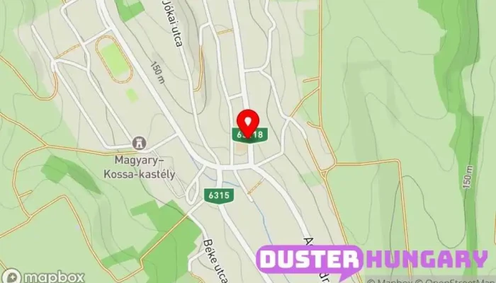 térkép Tolnai Lajos Gimnázium Gimnázium, Oktatás ban Gyönk