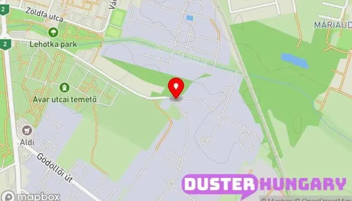 térkép Toperini Ipari Park Ipariingatlan-iroda ban Vác