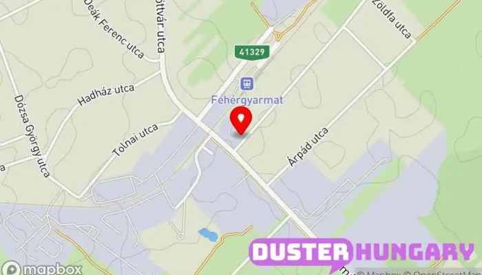 térkép Törös Péter Autószerelő ban Fehérgyarmat