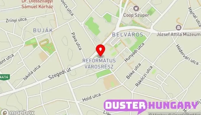 térkép TORSTEN ÜZLETE Kulcsmásolás, Ékszergravírozó, Zárszaküzlet, Gumibélyegzők boltja, Csavarforgalmazó ban Makó