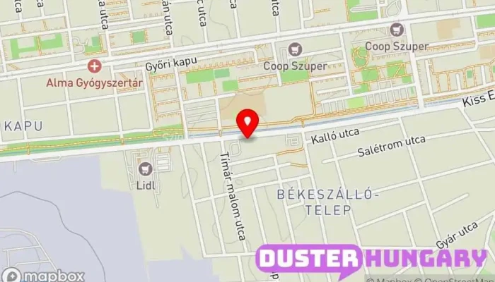 térkép Tóth és Tóth Bt. Autójavító ban Miskolc