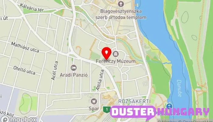 térkép Váci Szakképzési Centrum Petzelt József Technikum és Szakképző Iskola Műszaki iskola, Szakközépiskola ban Szentendre
