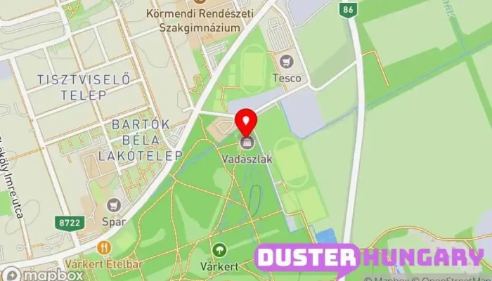 térkép Vadászlak Múzeum ban Körmend