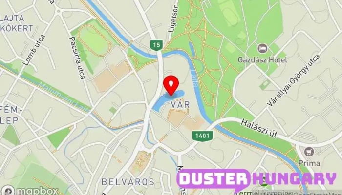térkép Vár-tó és Lajta part Halastó ban Mosonmagyaróvár