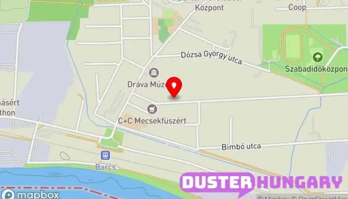 térkép Varga László Autójavító ban Barcs