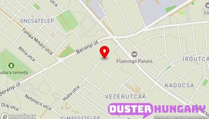 térkép Vasmánia Kft. Belsőépítész, Kerítéskészítő vállalkozó, Lakatos ban Székesfehérvár