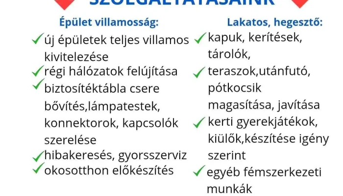 Villanyszerelo Hegeszto Lakatos Kecskemet Hegyi Tamas Ev Osszes - Kecskemét