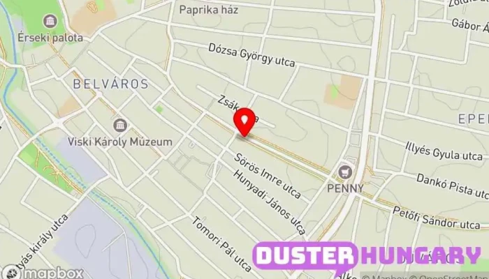 térkép Wéber Szervíz Bt.  ban Kalocsa