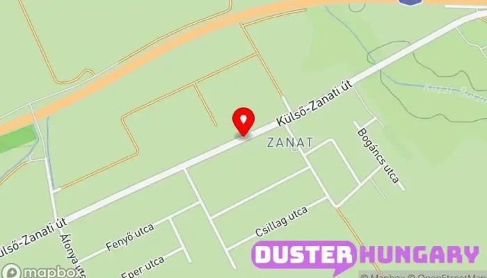 térkép Zanat  ban Szombathely