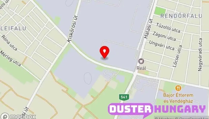 térkép Zármester Kecskemét - Mészáros Zoltán Lakatos, Service establishment ban 
