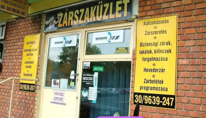 Zárszaküzlet és Szerviz - Kecskemét