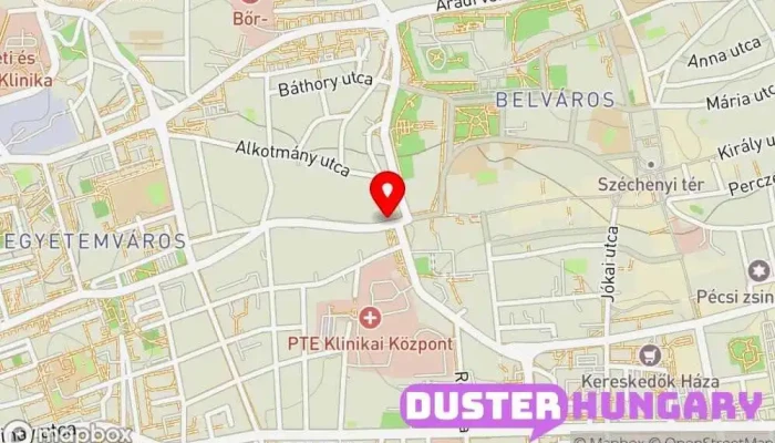 térkép Zárszaküzlet Zárszaküzlet, Bolt ban Pécs