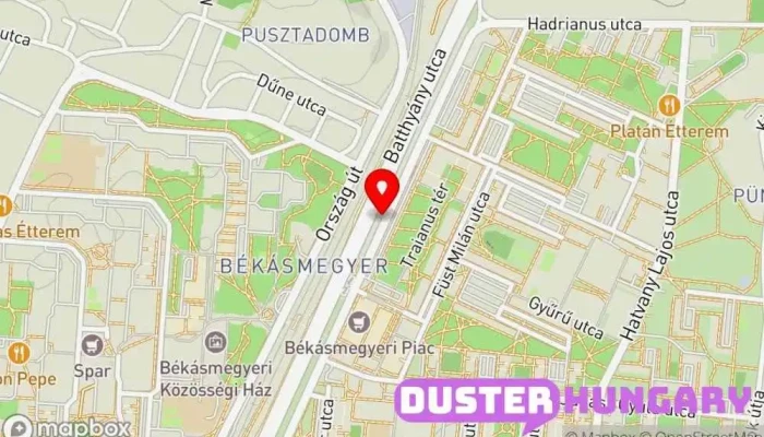 térkép Zárszerviz Lakatos ban Budapest