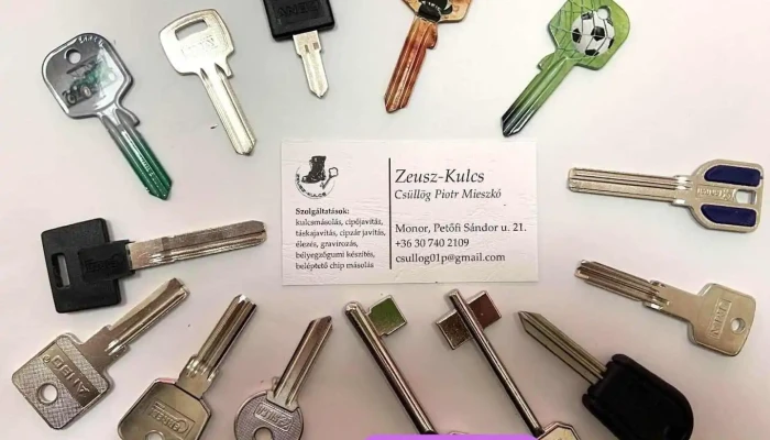Zeusz - Kulcs - Monor