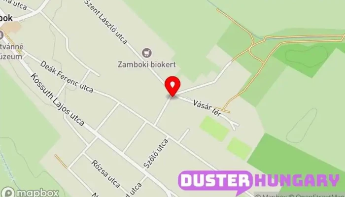térkép Zsámbok, Vásár tér Vasútállomás ban Zsámbok